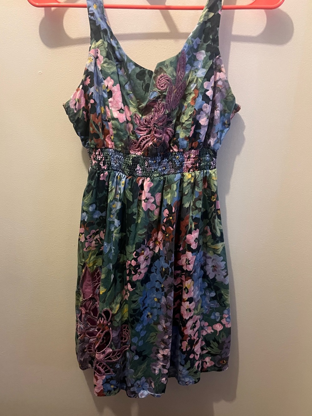 Floral mini dress